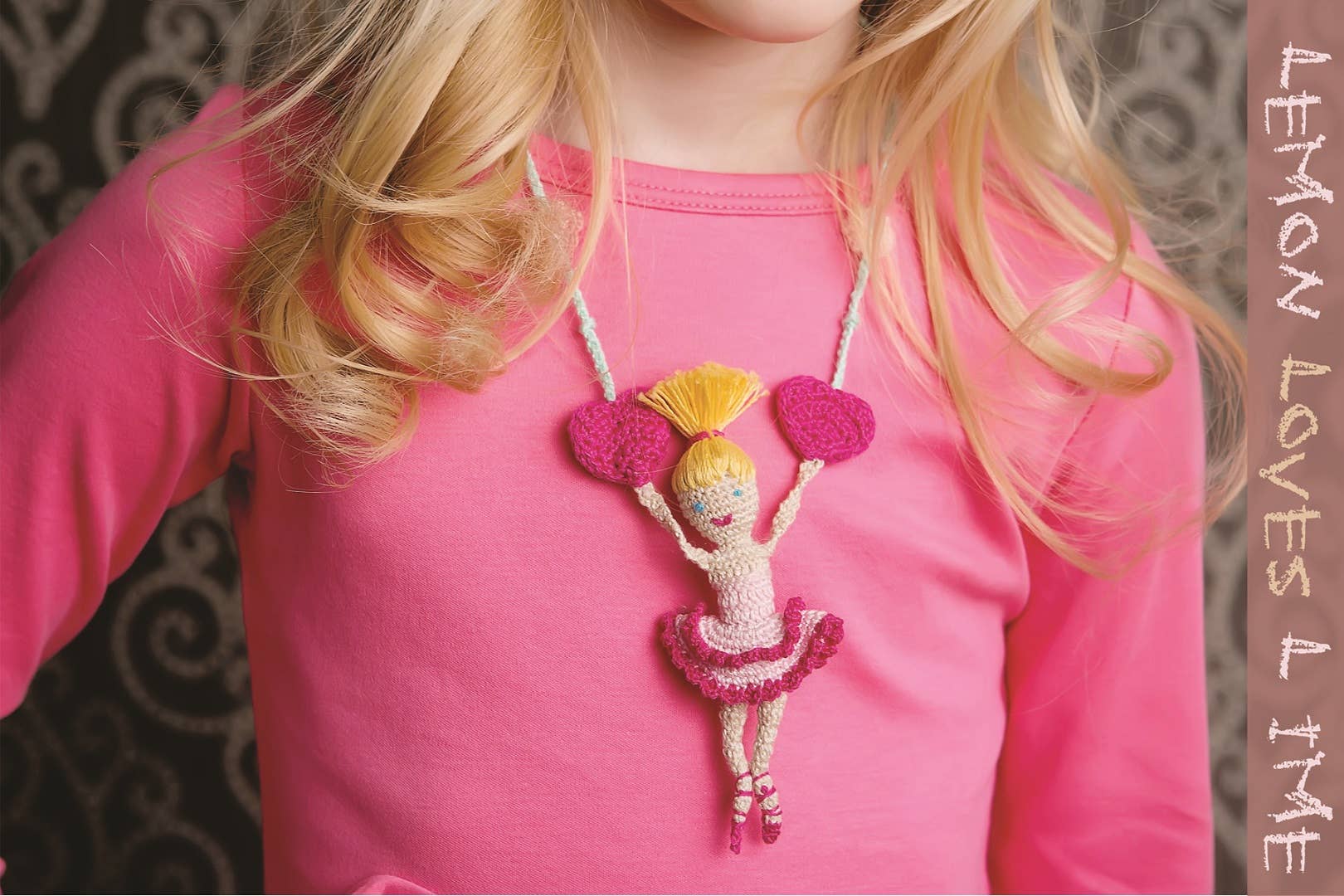 Lemon Loves Lime - Wholesale Kids Necklace - Kids - Necklace-Ballerina Blond1