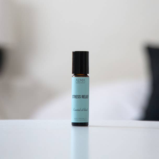 Stress Relief Roll On for wholesale by Alma Aromatherapy