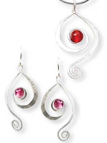 Pfau-Lockenwicklen-Set für den Großhandel von LeDanse Limited Edition Jewelry