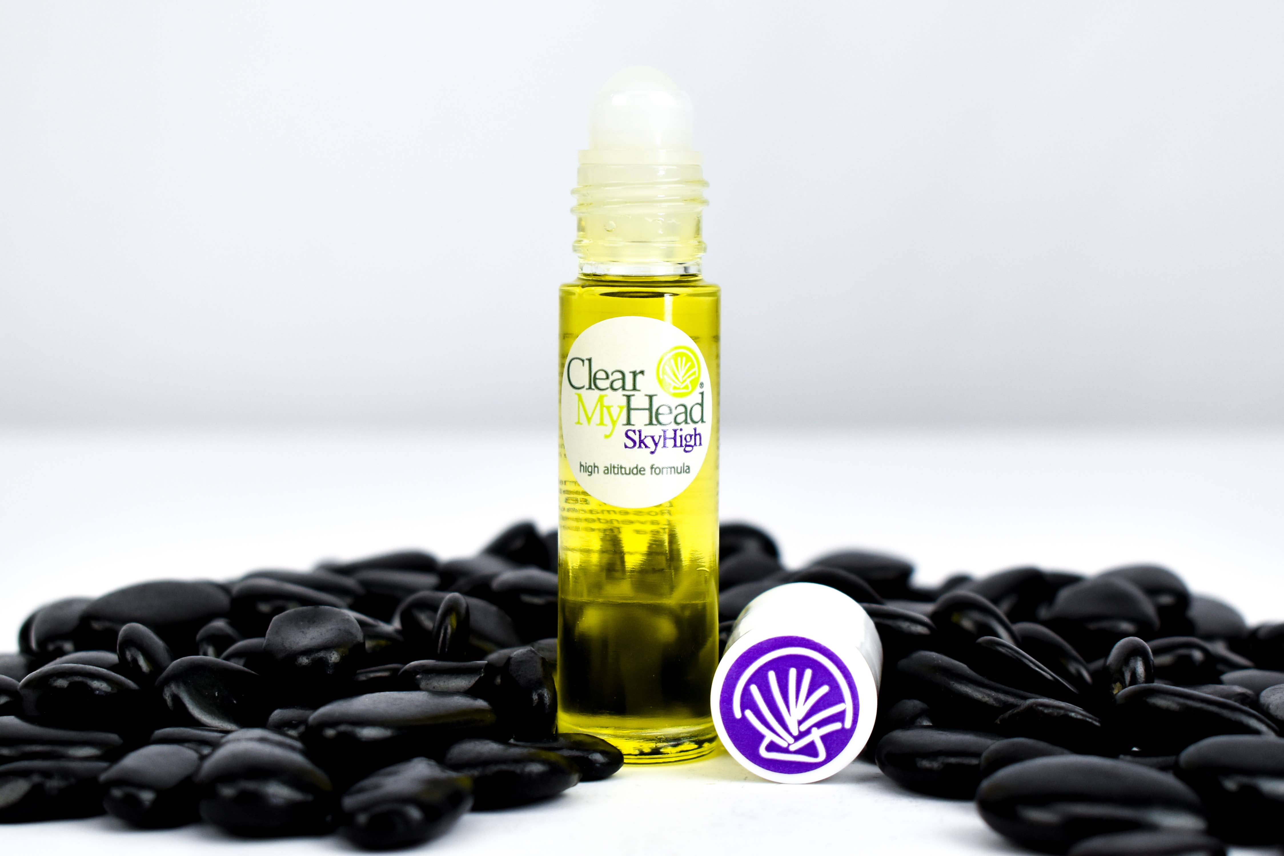 Clear My Head Ltd - Wholesale Roll-on etherische olie - 'Sky High' Altitude Roll-on (bulk boxed)1