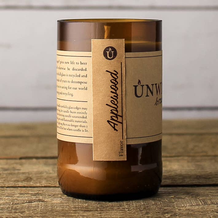 Applewood Brew League - Vela para botella de cerveza para venta al por mayor de Unwined Candles