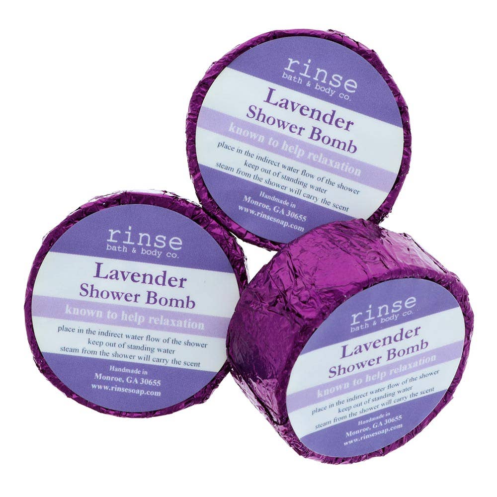 Rinse Bath Body Inc - Wholesale Shower Steamer/Bomb - Lavender Shower Bomb | Aromatherapy | Stress Relief1