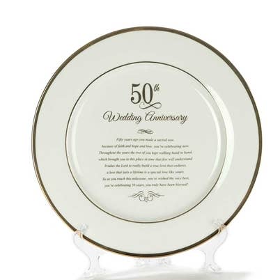 50 Years Ago Porcelain Plate for wholesale by Dicksons