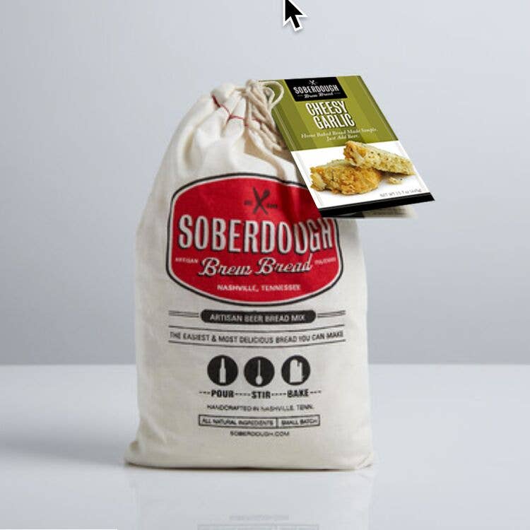Soberdough - Wholesale Bread Mix - Cheesy Garlic - Half Case