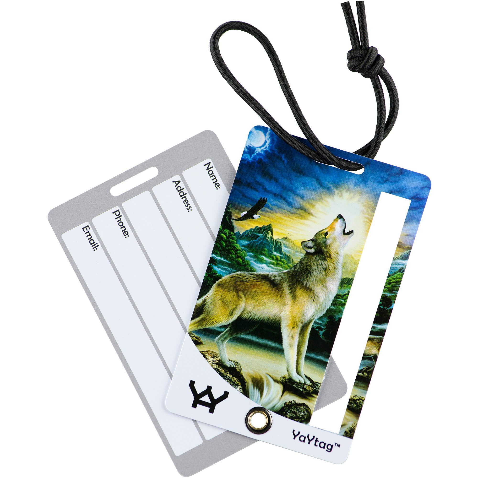 YAY NOVELTY - Wholesale Luggage Tag - YaYtag - 2045 Howling Woft - Luggage Tag2
