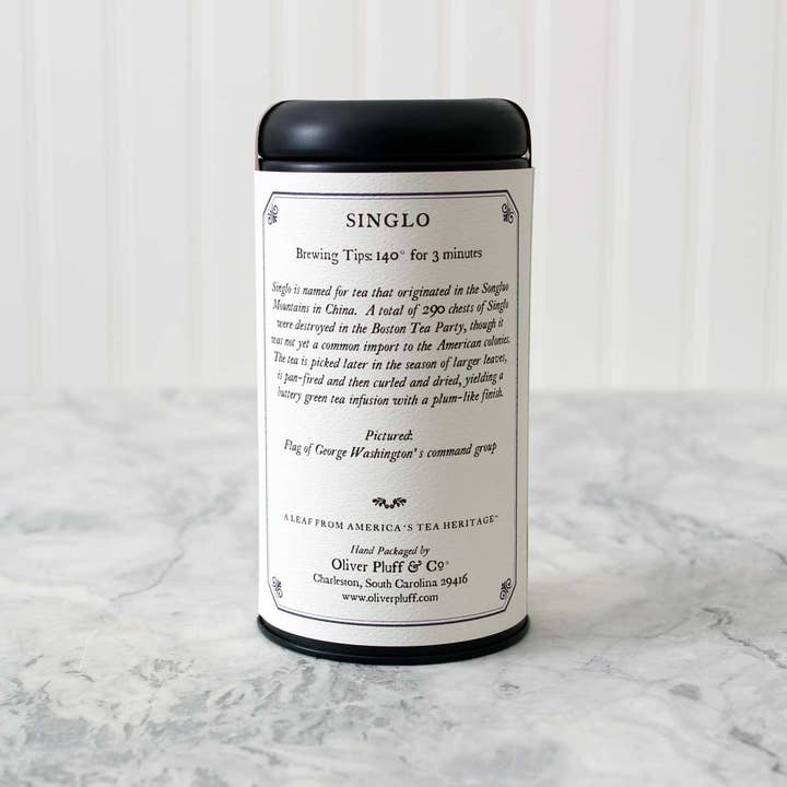 Oliver Pluff & Company - Wholesale Loose Tea - Singlo - Loose Tea in Signature Tin