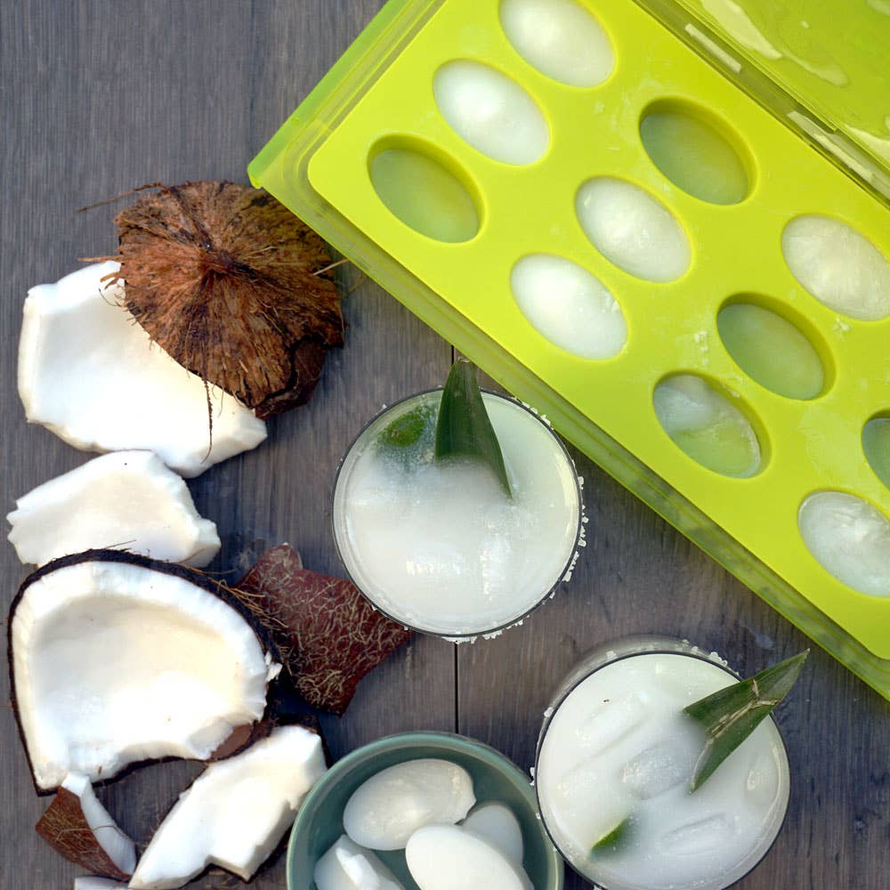 green HGG™Savor Cube Trays™  Herb 12 Cubes for wholesale on Faire2