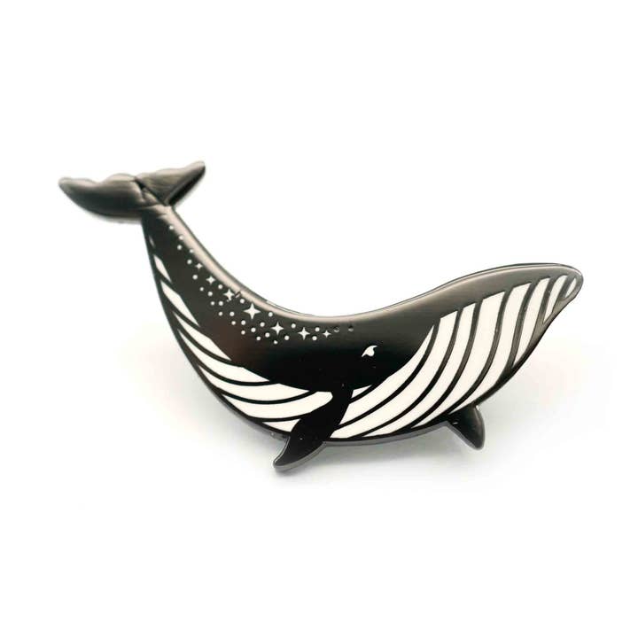 Whale Enamel Pin for wholesale by Compoco