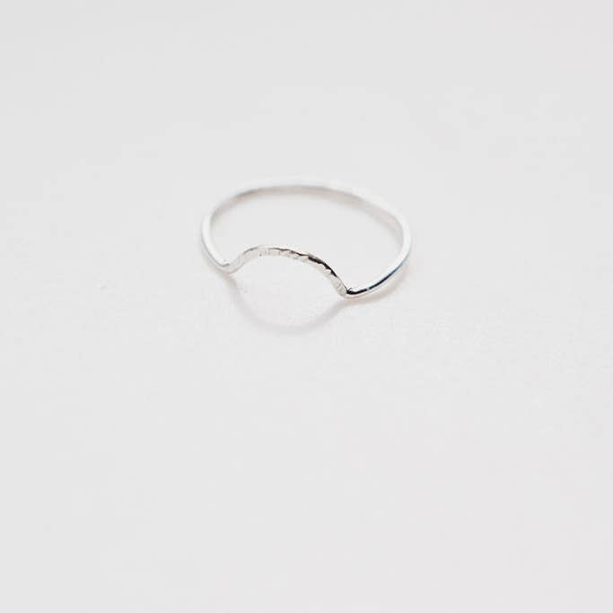 Silver Cleopatra Stacking Ring for wholesale by Devi Arts Collective