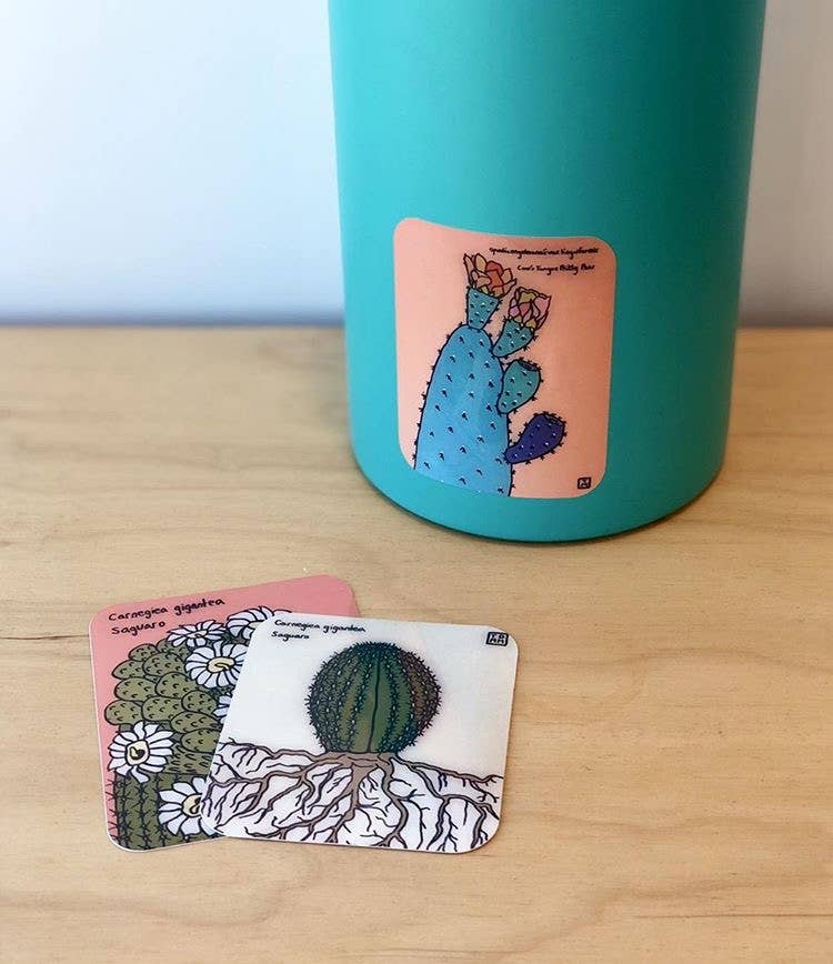 Sonoran Witch Boy - Wholesale Sticker - Baby Saguaro Sticker1