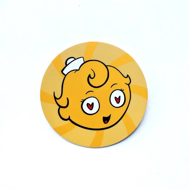 Pegatina Flapjack lindo marinero para venta al por mayor de Brandy Bingham