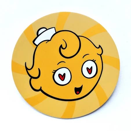 Flapjack Cute Sailor Sticker for wholesale by Brandy Bingham