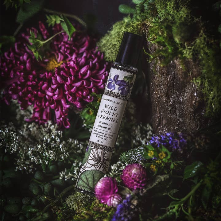 L'apothicaire Co. - Wholesale Roll-On Fragrance - BOTANICA | Wild Violet + Fennel | Perfume Oil