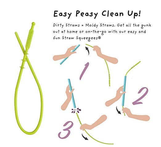 Assorted Color 10.5 Long Reusable Silicone Tumbler Straws for wholesale on Faire5