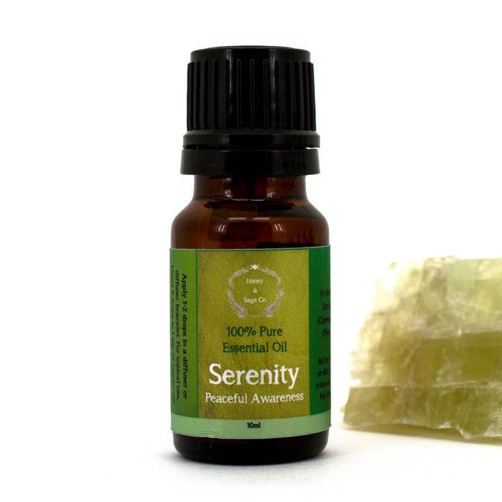 Serenity: Chakra Aromatherapy Essential Oil for wholesale by Honey & Sage Co