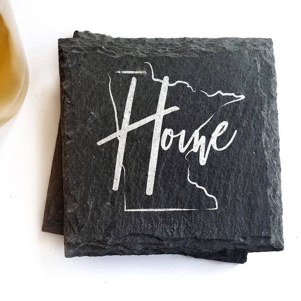 Cheers Ink - Wholesale Coasters - Minnesota Home Slate Coaster5