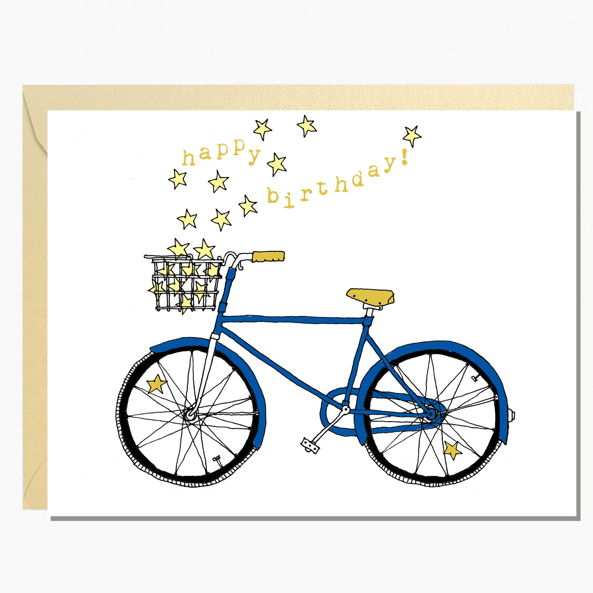 Rachelink Cards & Illustrations – Engroshandel Fødselsdagskort – Star Bike Fødselsdag eller Tillykke Kort0