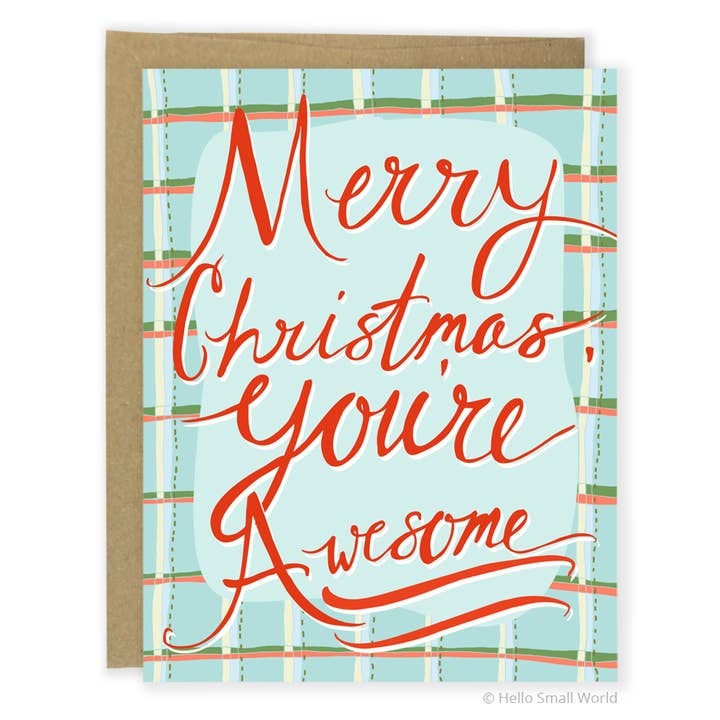 Biglietto di auguri di buon Natale per la vendita all'ingrosso da parte di Hello Small World