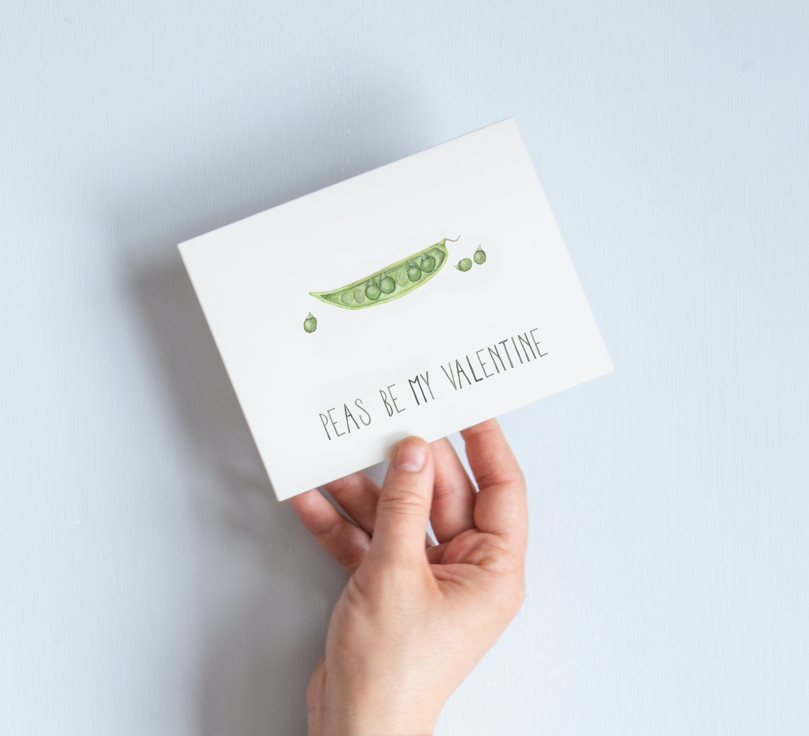 Together Apart - Wholesale Valentine's Day Card - Peas Be My Valentine0