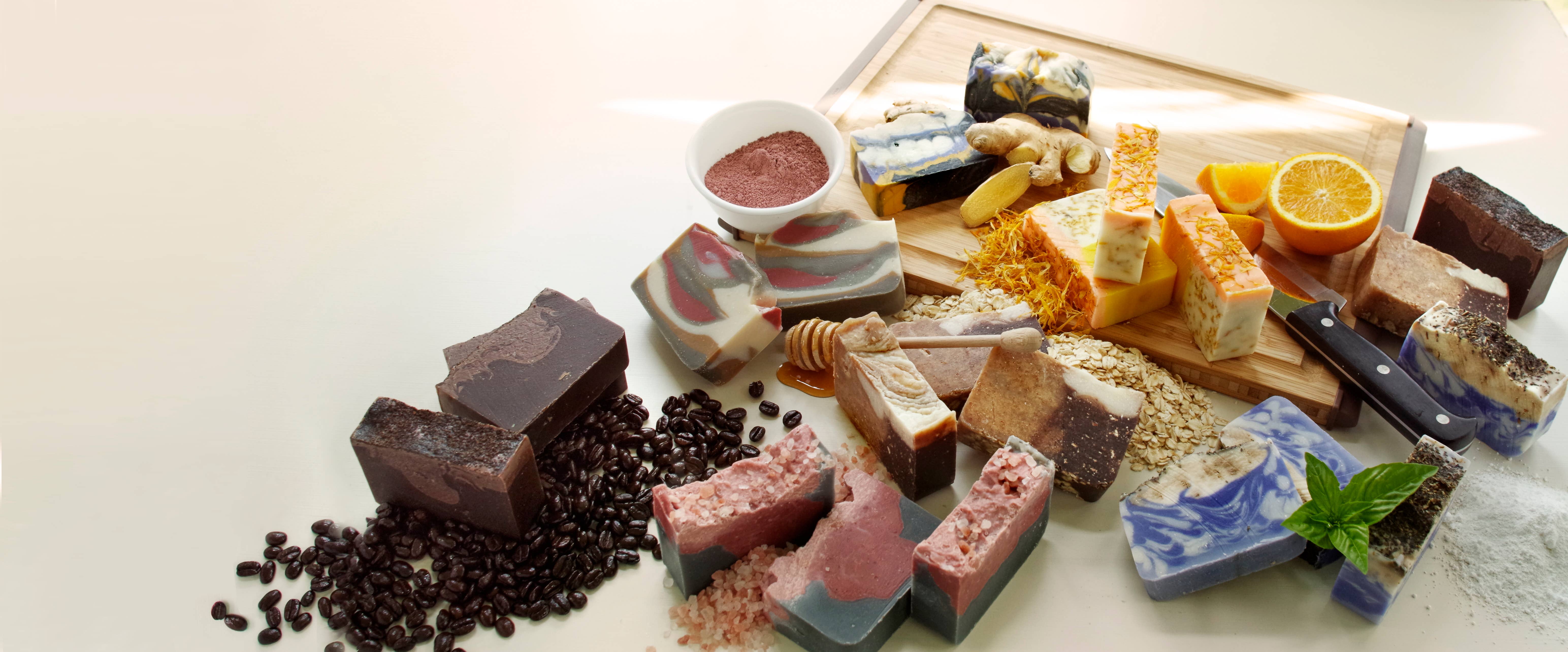 Falls River Soap Company - Wholesale Bar Soap - Lavender Soap - Set of 4 - with lavender essential oil1