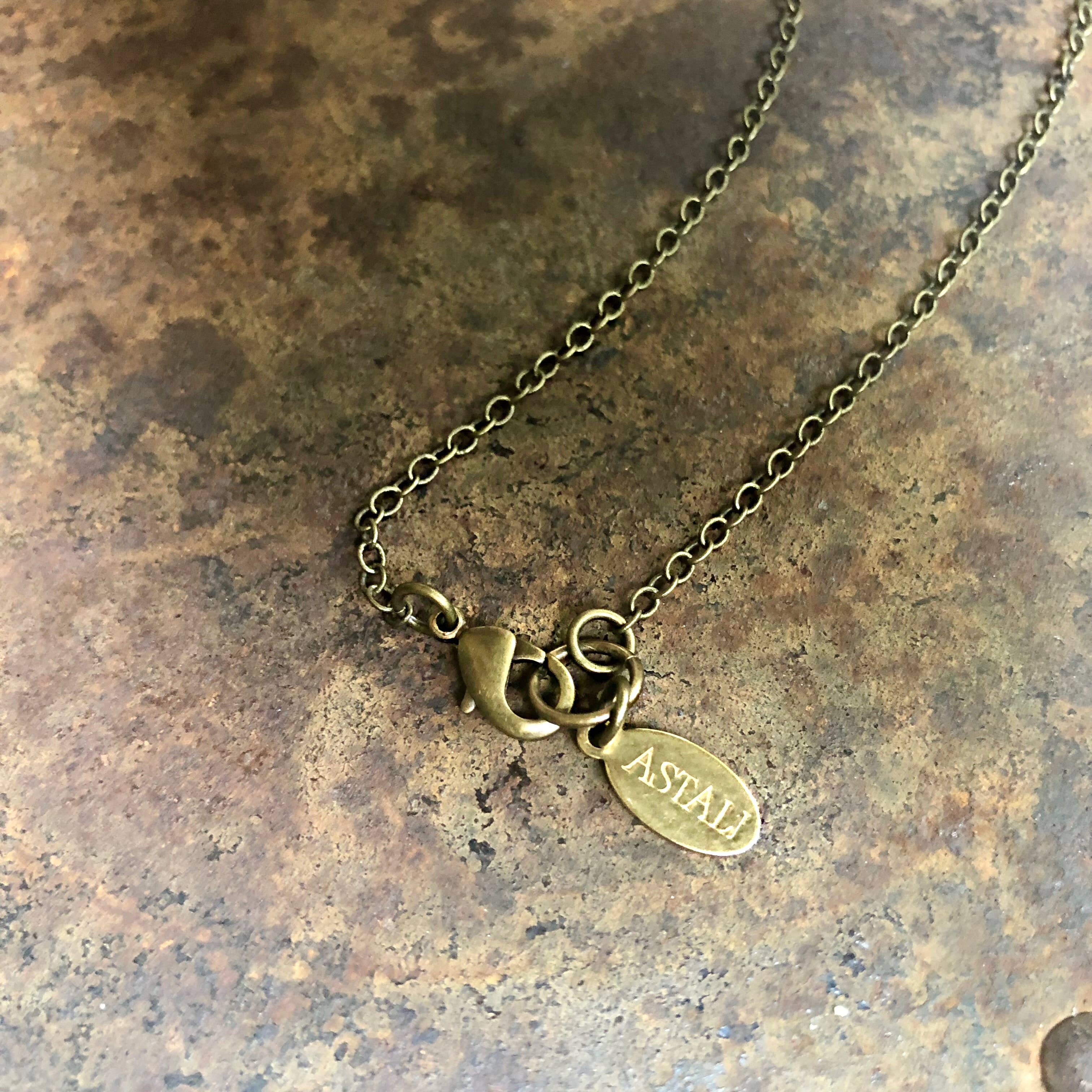 ASTALI - Wholesale Pendant/Charm Necklace - Porcupine Quill Chevron Necklace, Black/Brown & Ivory/White11