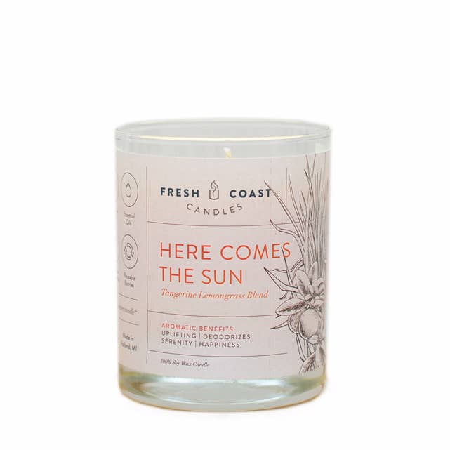 Here Comes The Sun 6.5oz for wholesale by Fresh Coast Candles