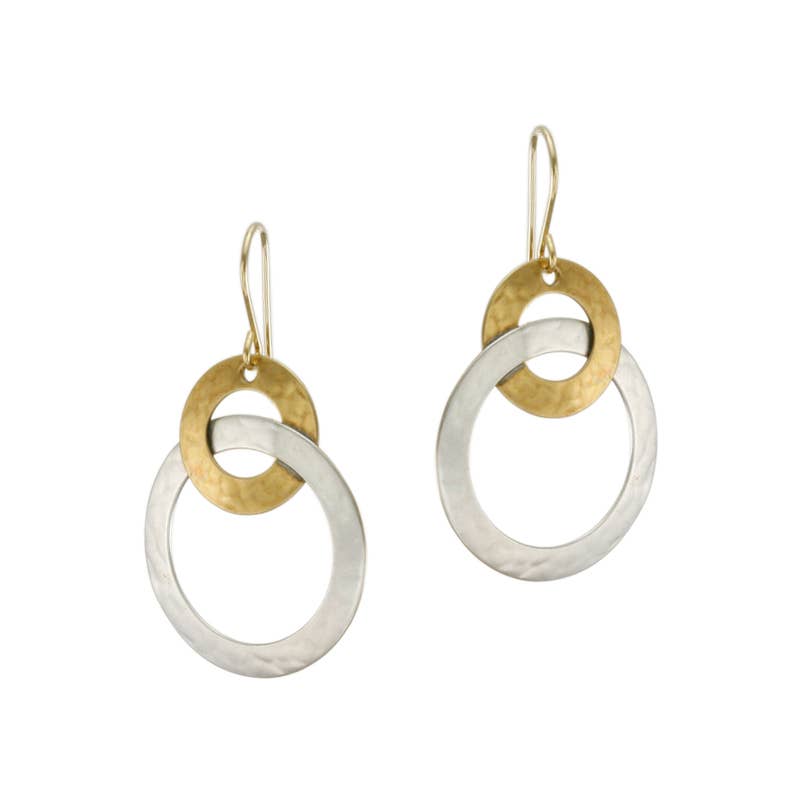 Marjorie Baer - Wholesale Dangle Earrings - Intertwined Ring Earring0