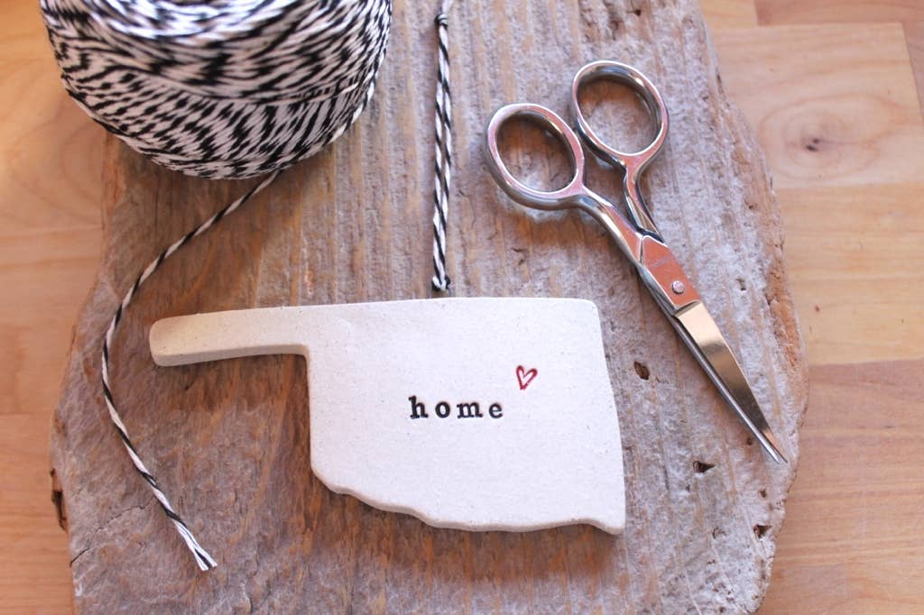 Tasha McKelvey - Wholesale Ornament - Custom State-Pride 'home' Holiday Ornament3