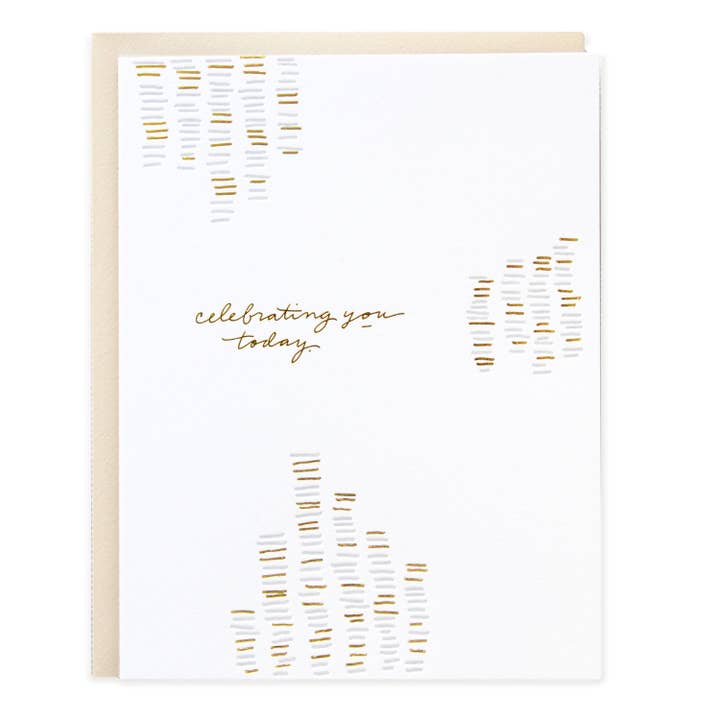 Celebrating You Today Greeting Card for wholesale by Ramona & Ruth