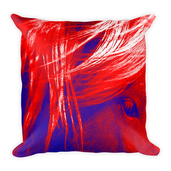 Let Freedom Ring Throw Pillow for wholesale by Amanda Smith Western Art, LLC