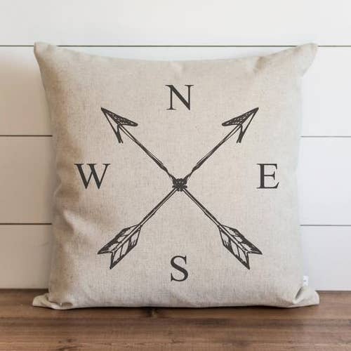 NESW Pillow Cover for wholesale by Porter Lane Home