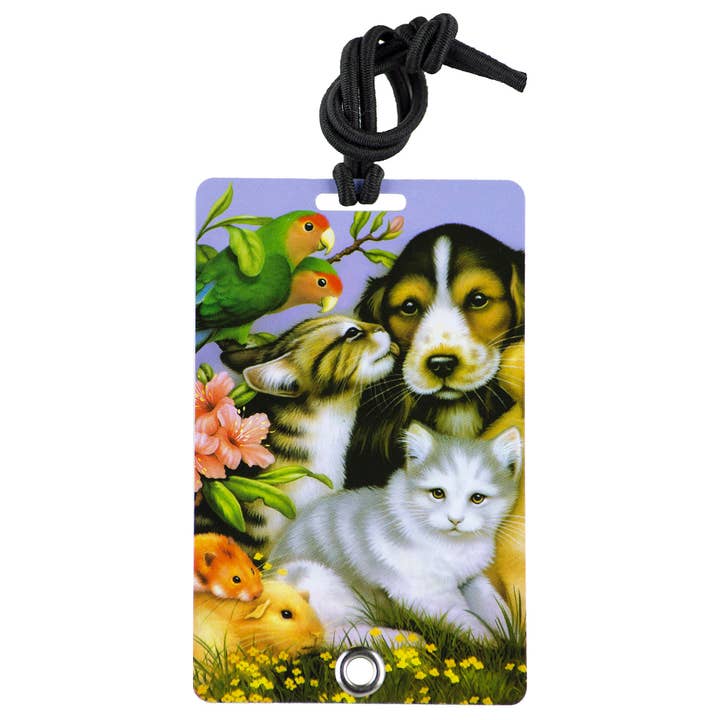 YaYtag - 2027 Loveable Pets - Luggage Tag for wholesale by YAY NOVELTY