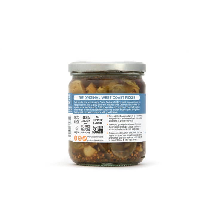 Pacific Pickle Works – Großhandel Eingelegtes Gemüse – Brussizzle Sprouts - Eingelegter Rosenkohl2