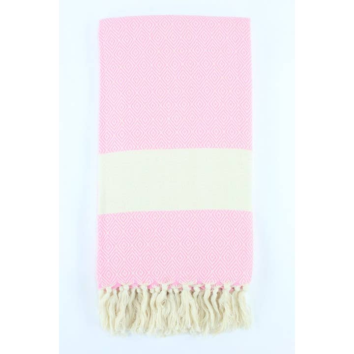 Premium Turkish Diamond Pattern Towel for wholesale by TURKISH LINEN & TOWELS