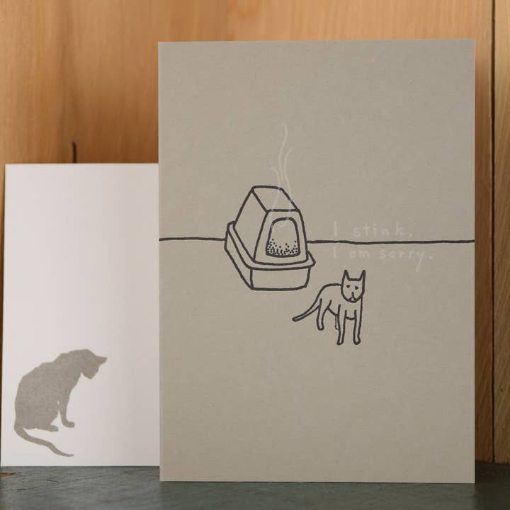 Oddball Press LLC - Wholesale Everyday Greeting Card - Stink Card