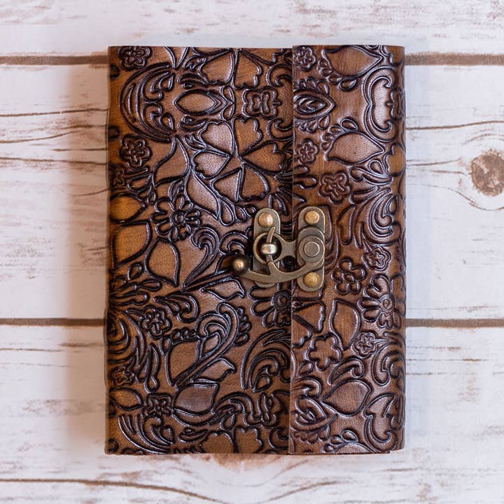 Diario de pestillo estampado floral para venta al por mayor de Soothi | Containers Of Creativity