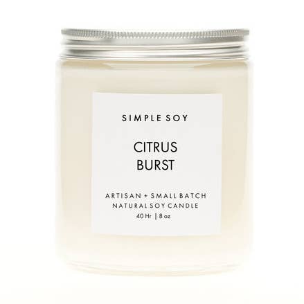 Soy Candle Mantle Citrus for engroshandel hos Simple Soy Candle Co