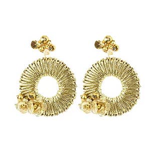 Brincos de crochê por atacado de NARA HANDMADE JEWELRY