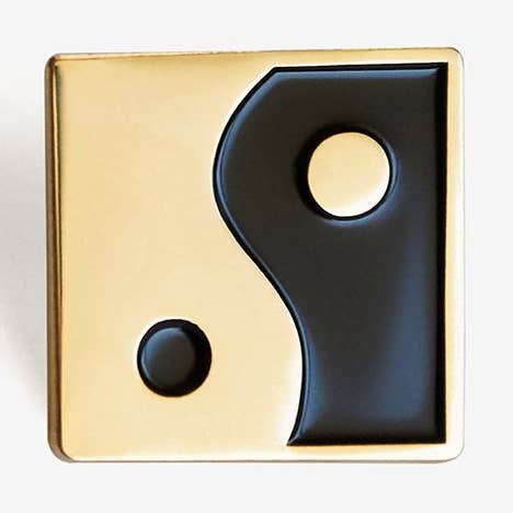 Yin Yang Pin for wholesale by The Good Twin
