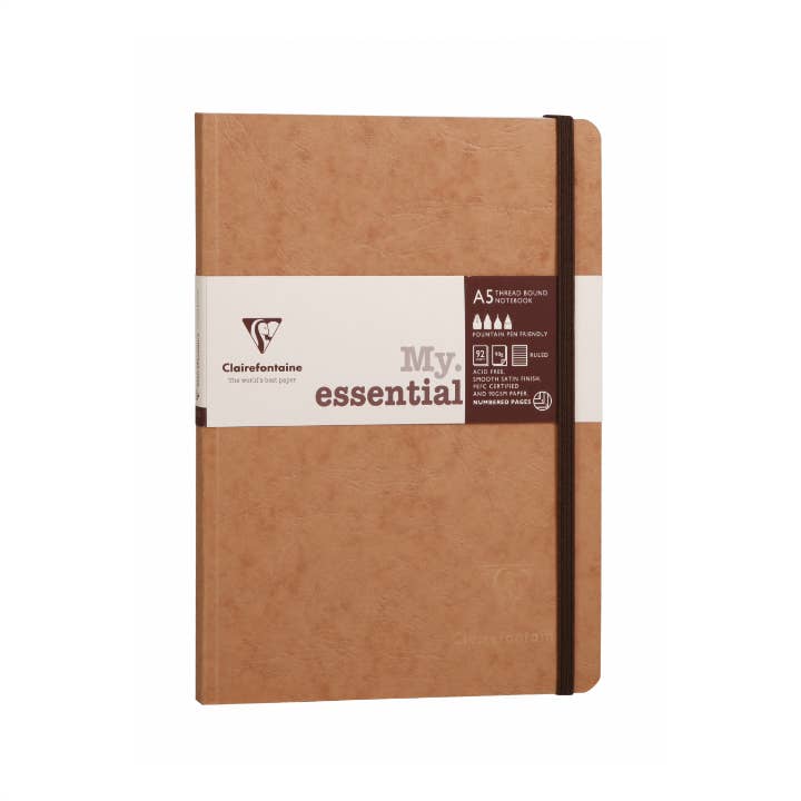 Exaclair - Wholesale Journal/Diary - Clairefontaine My Essential Paginated Journal (A5)2