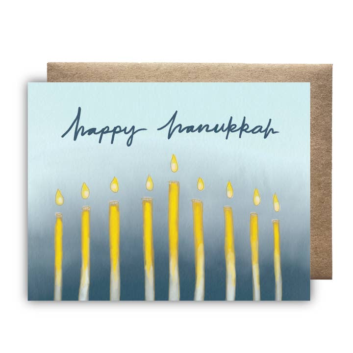 Luci Happy Hanukkah per la vendita all'ingrosso da parte di Maija Rebecca Hand Drawn