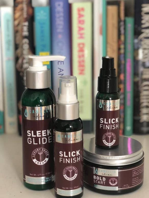 Sleek Glide Shave Cream for wholesale by Camellia Alise