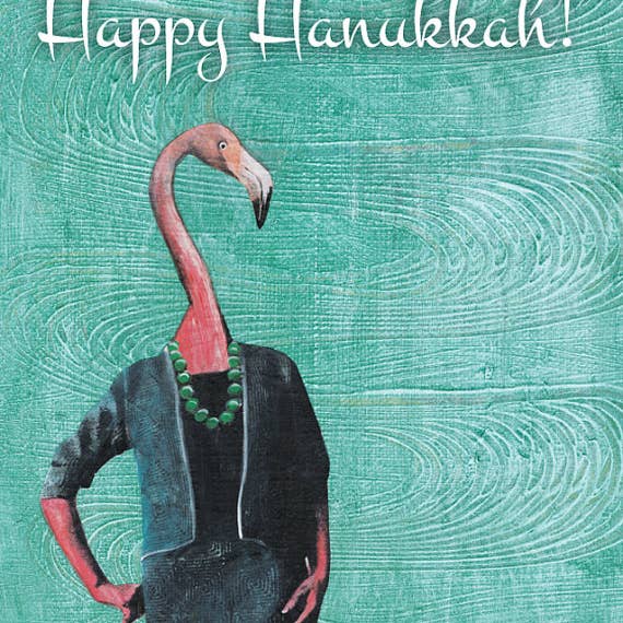 Pergamo Paper Goods - Wholesale Hanukkah Card - Animal Hanukkah Greeting Cards4