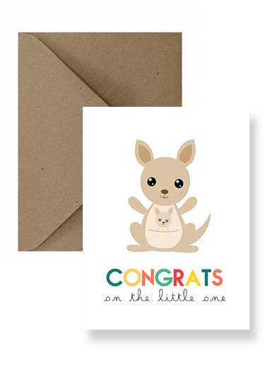 Congrats On The Little One Baby Card for wholesale by IMPAPER