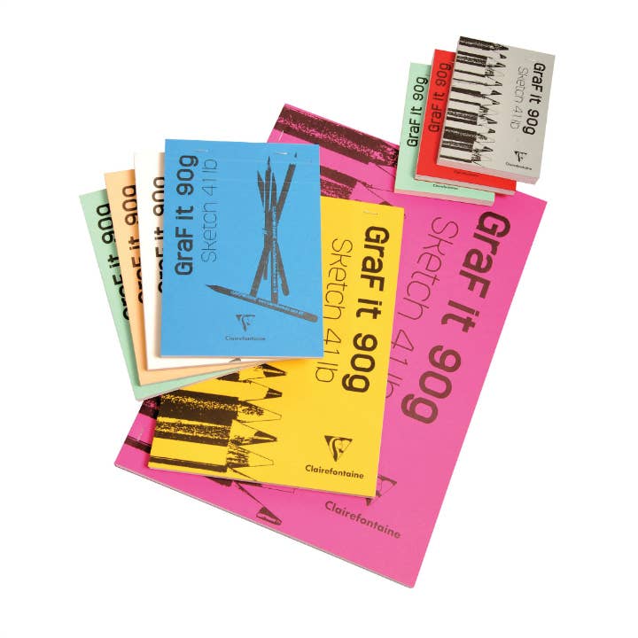 Exaclair - Wholesale Sketchbook/Sketchpad - Clairefontaine Graf-It Sketchpads - A61