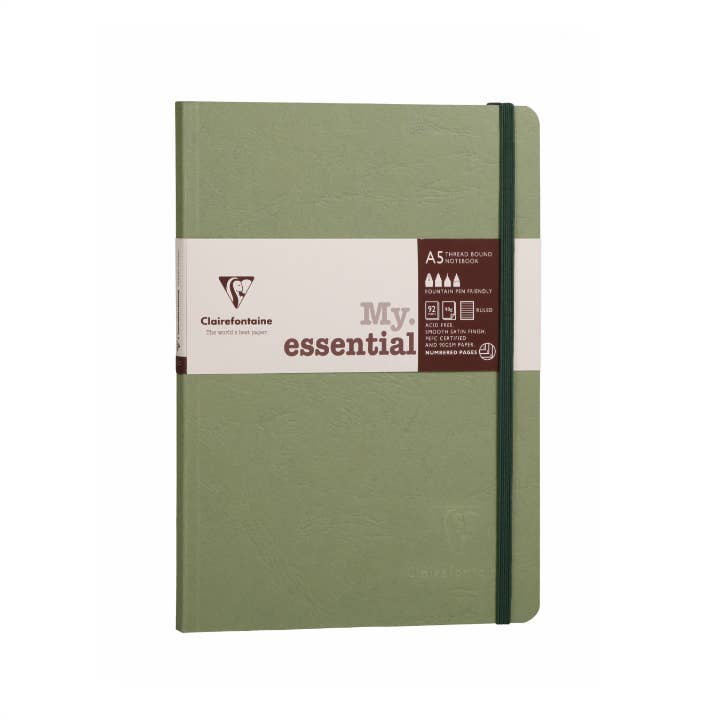 Exaclair - Wholesale Journal/Diary - Clairefontaine My Essential Paginated Journal (A5)5