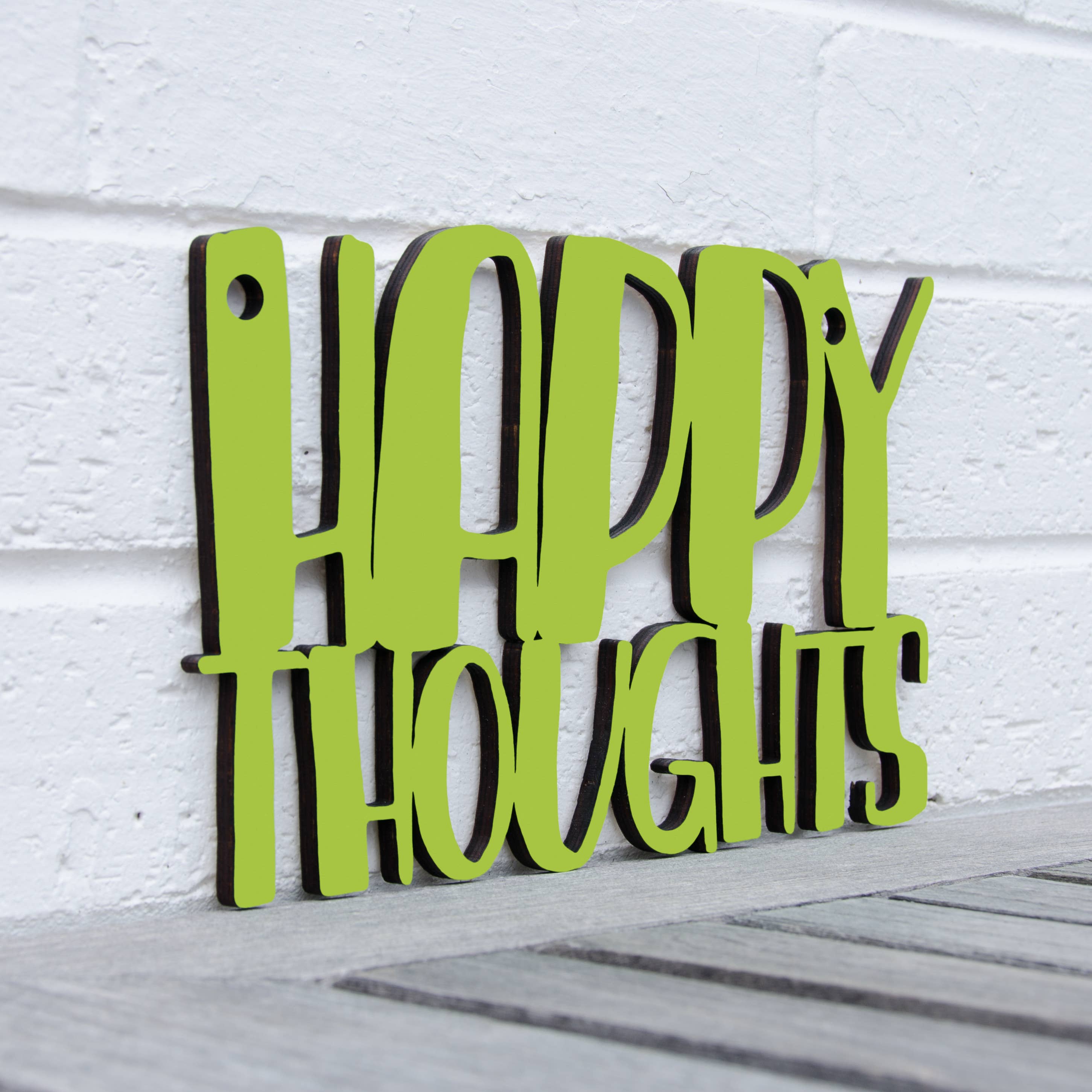 Spunky Fluff - Wholesale Wall Sign - Happy Thoughts11