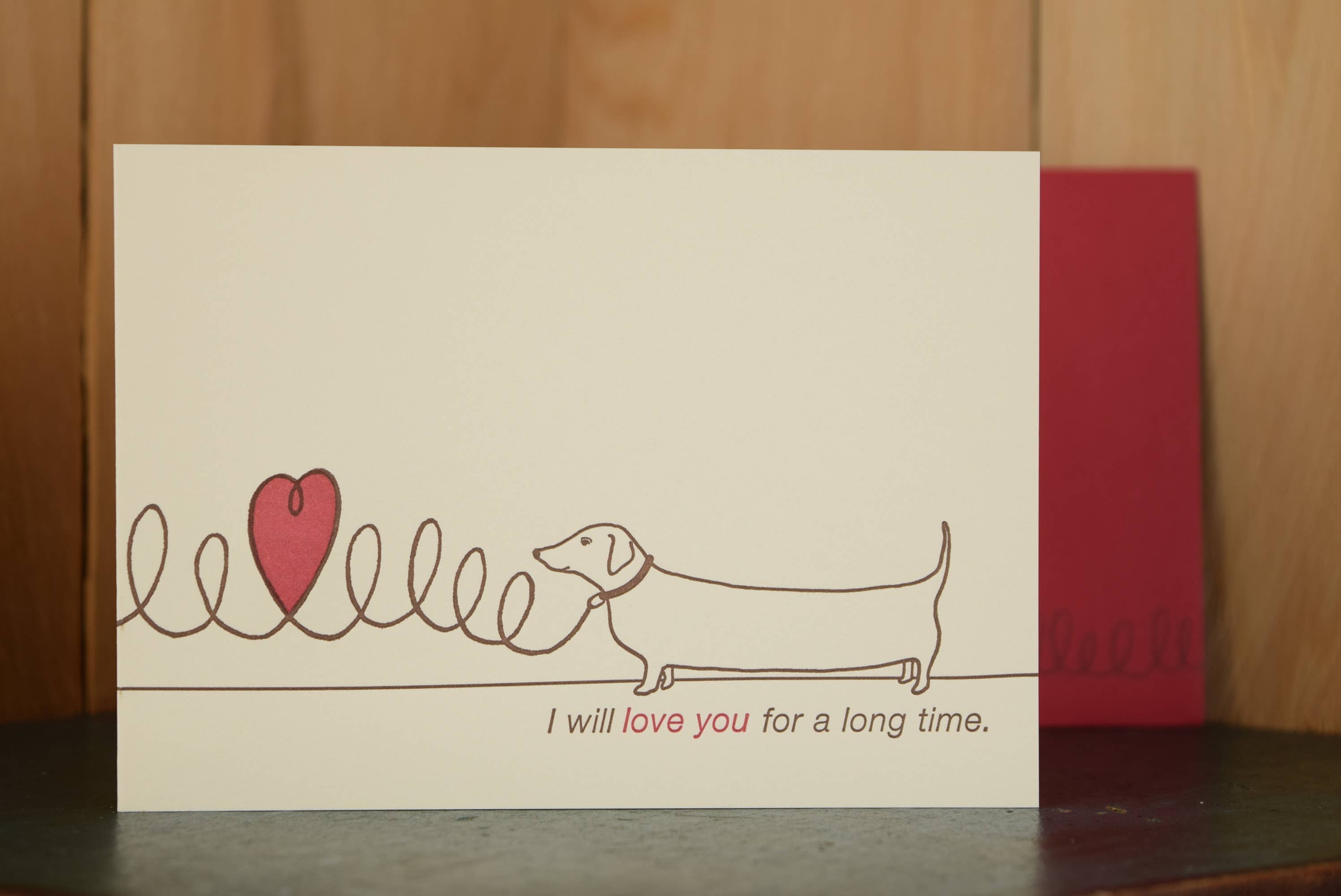 Oddball Press LLC - Wholesale Love Card - Long Love Card0