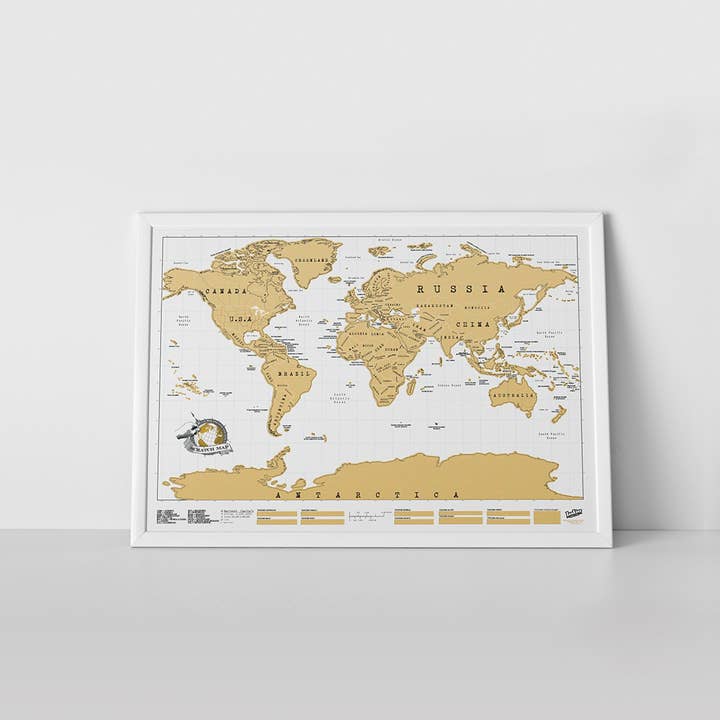 Luckies of London - Wholesale Map - Scratch Map ® - Original Edition2