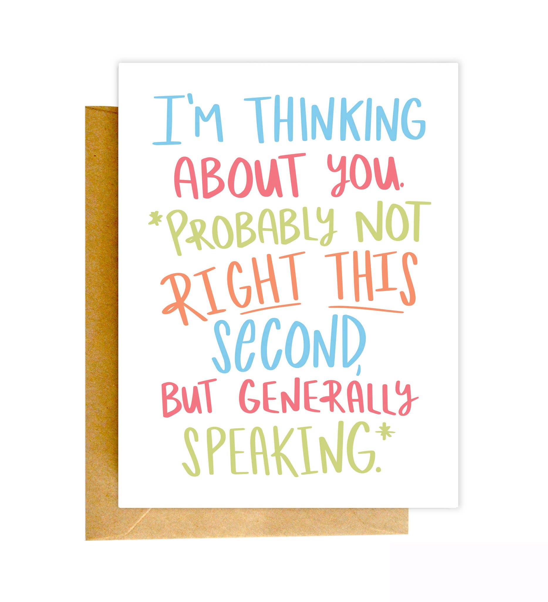 Knotty Cards - Wholesale Thinking of You Card - Thinking About You0